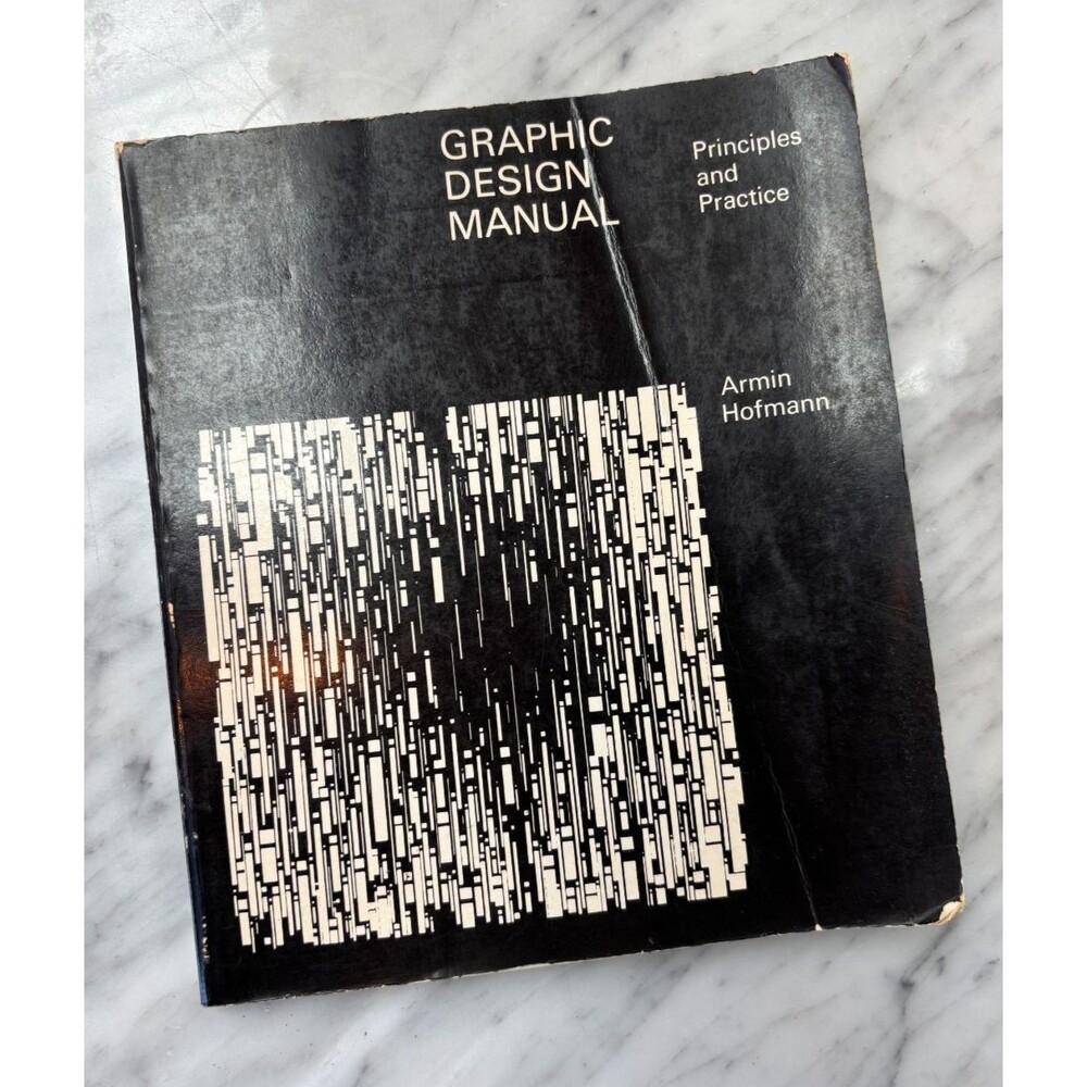 Graphic Design Manual : Principles and Practice by Armin Hofmann Used Paperback